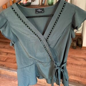 Milk and Honey wrap top